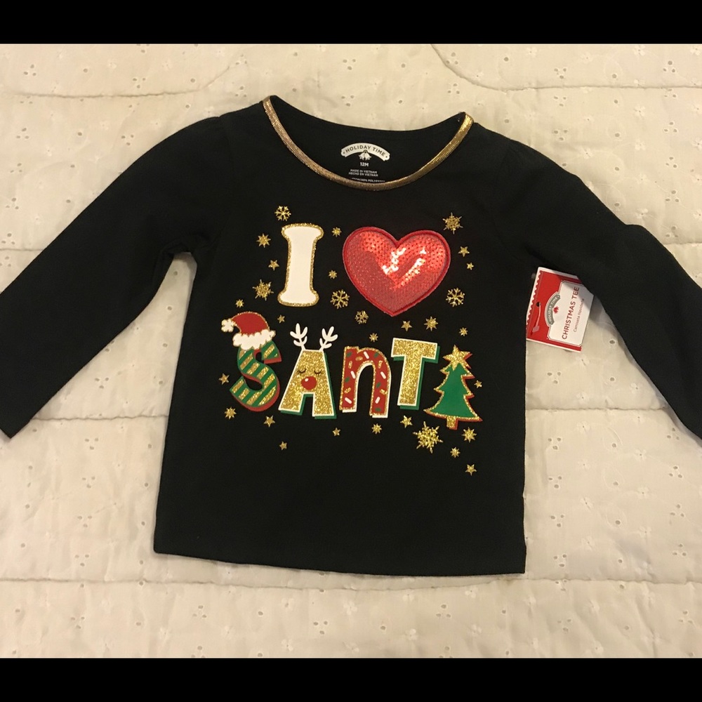 Holiday shirt long sleeve.