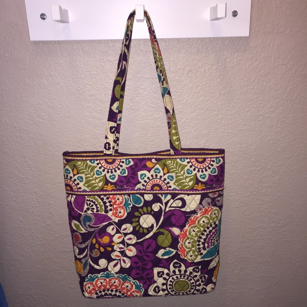 *SOLD* Vera Bradley Plum Crazy Tote