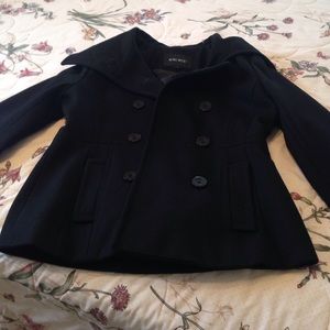 Nine West Black button up coat