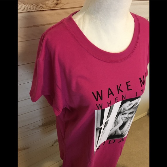 Pink short sleeve t-shirt - Picture 2 of 2