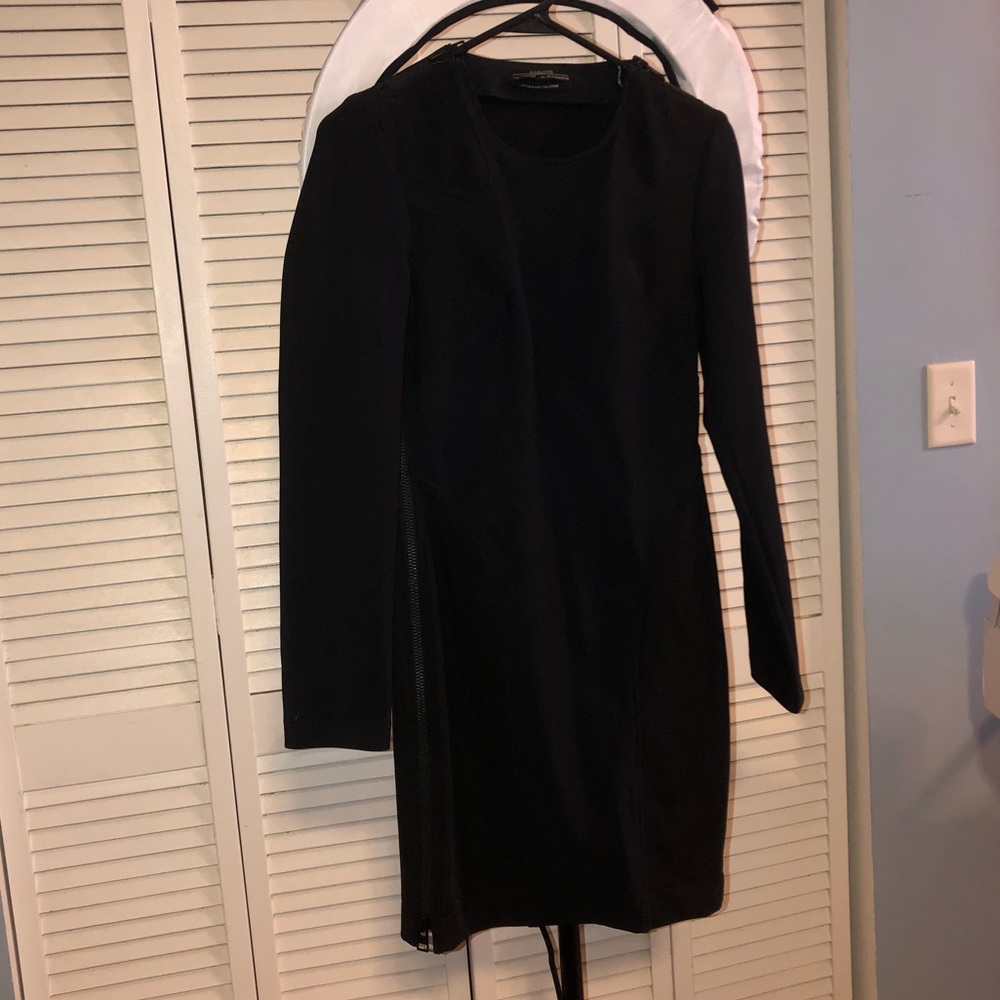 All Saints long sleeve scuba dress
