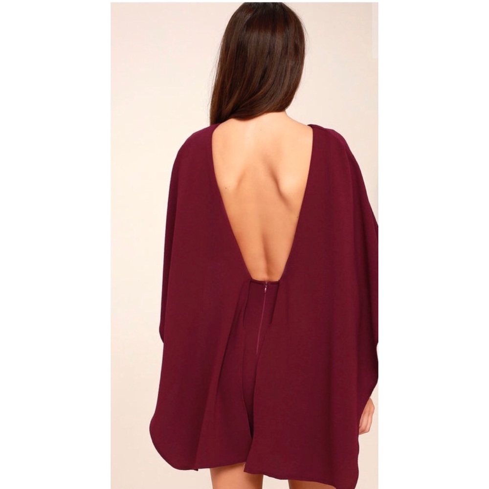 Fall Backless Dress - Picture 4 of 4