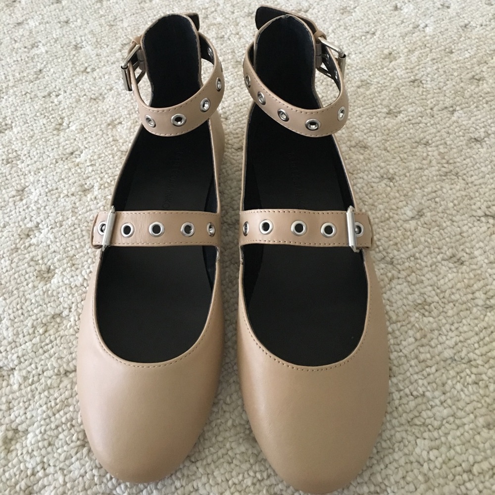 (SOLD) Rebecca Minkoff leather flats