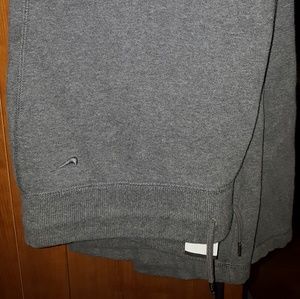 Gray Nike sweats