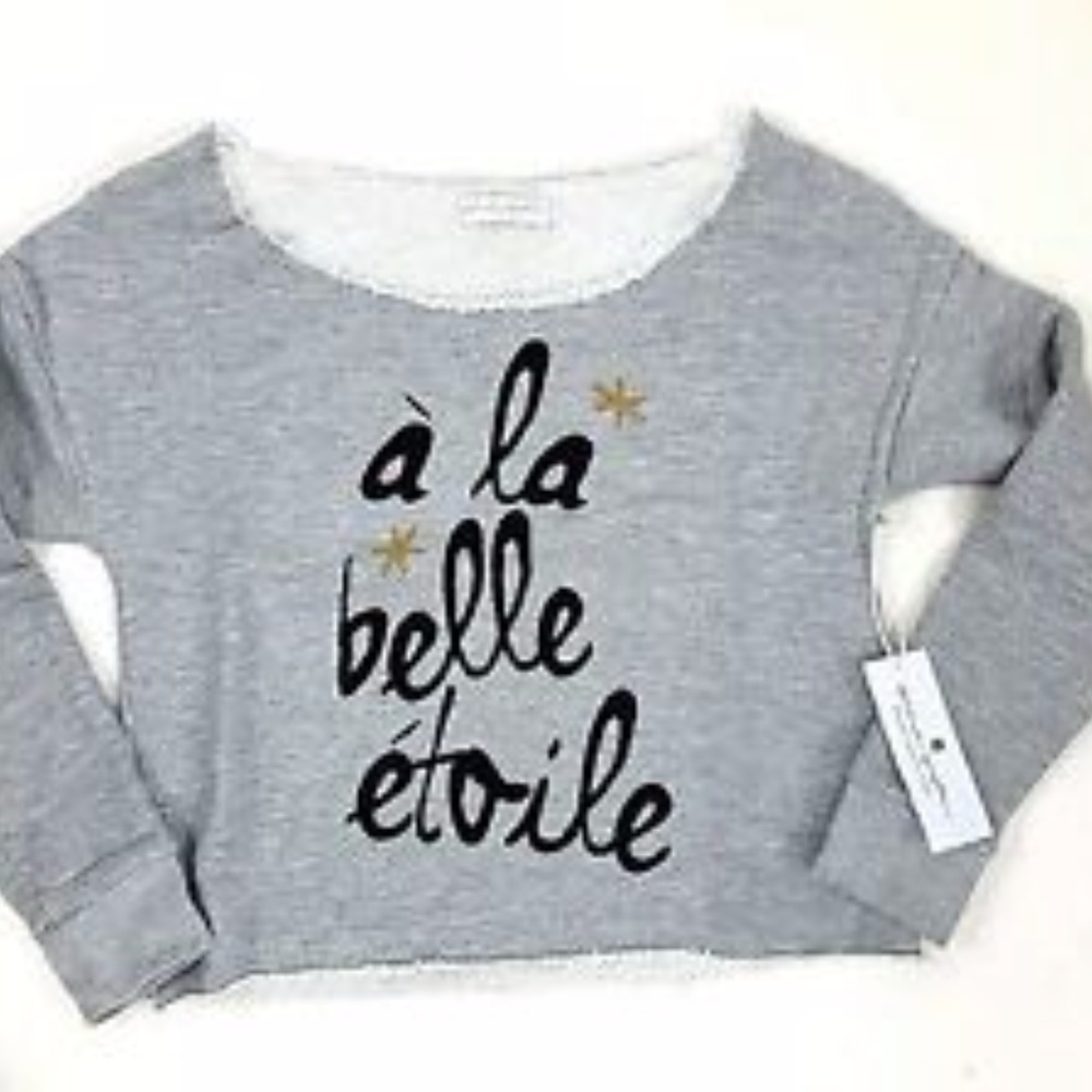 NWT Spiritual Gangster A La Bella Crop Sweatshirt - Picture 4 of 4