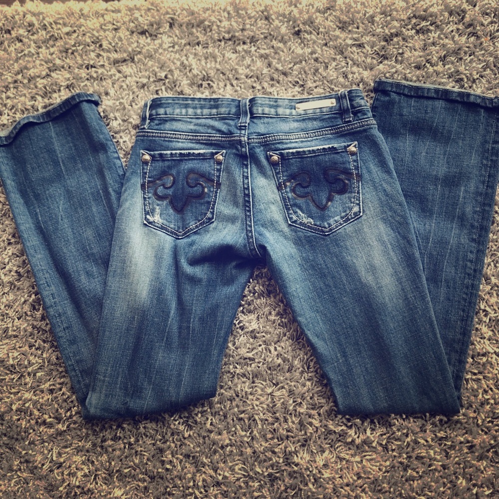 Express Rerock Bootcut Jeans