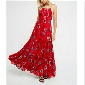 Free People Femme Floral Garden Maxi Dress