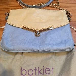 Botkier Valentina Crossbody Bag Blue/Yellow