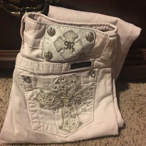 Miss Me light pink size 27 skinny’s
