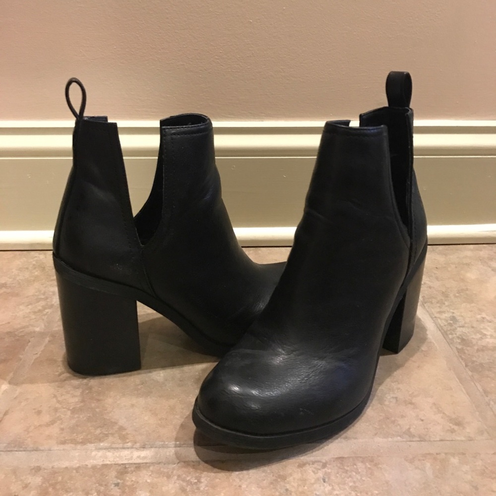 Black booties