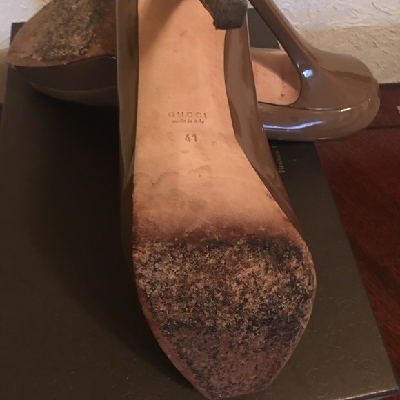 Gucci Patent Platform Pump - Picture 4 of 5