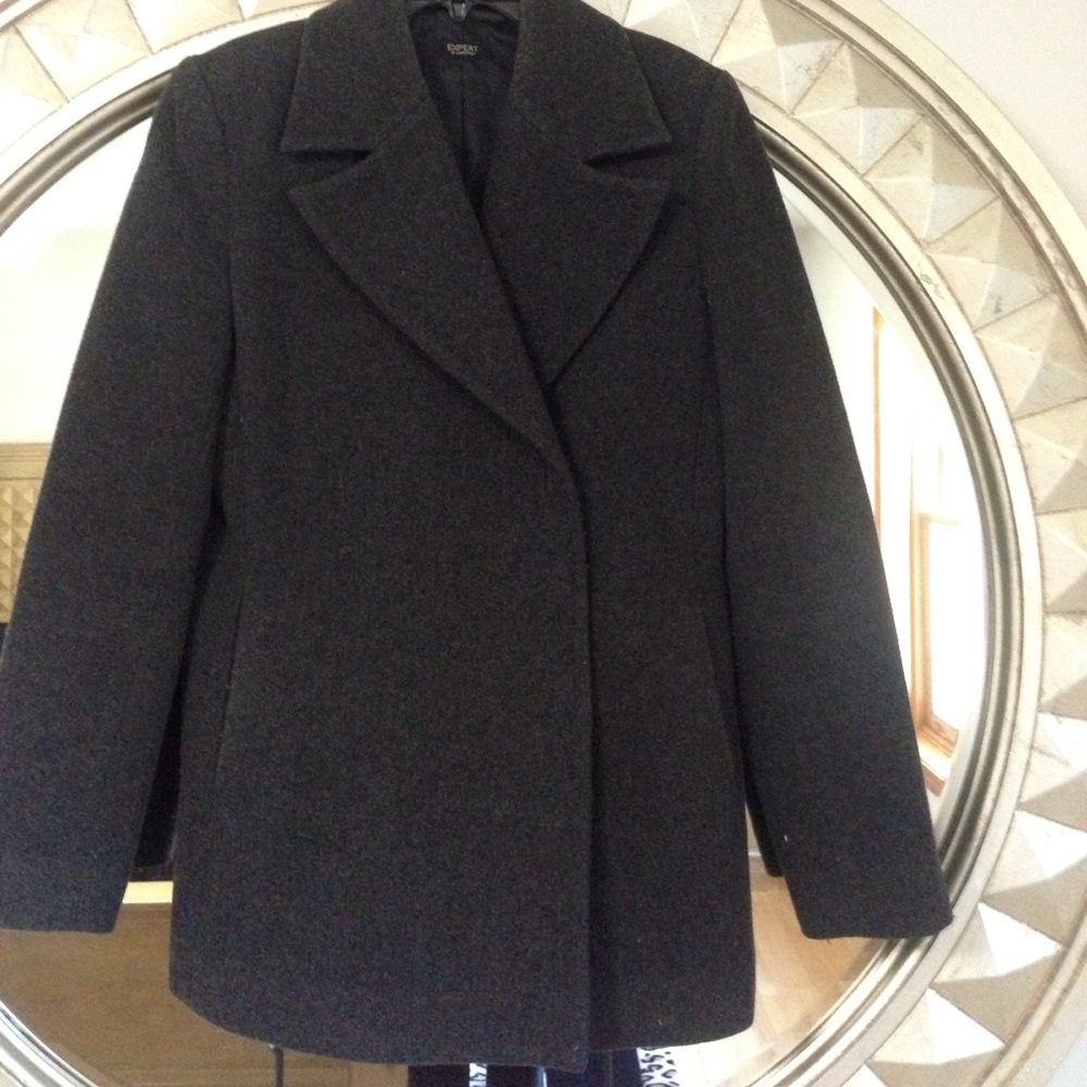 Pea Coat gray wool