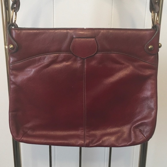 Vintage Etienne Aigner hinged leather bag - Picture 3 of 6