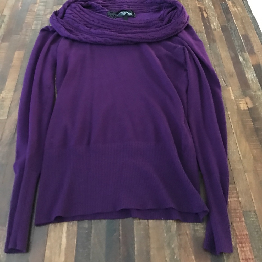 David Bitton Purple sweater