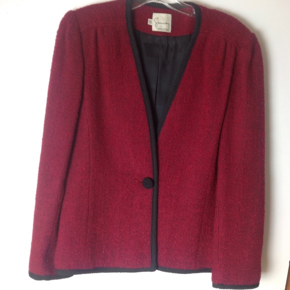 Vintage Givenchy Signature Collection Wool Jacket Like New - Picture 5 of 11