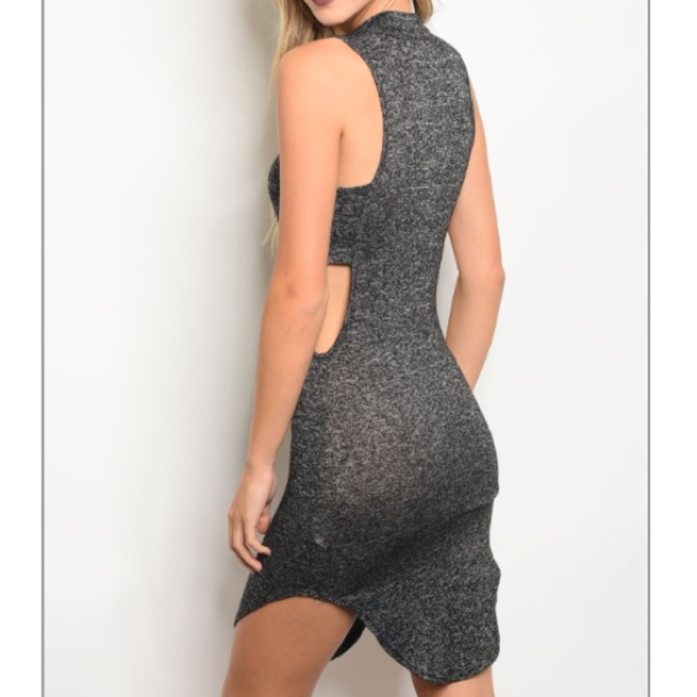 Marled Bodycon Mini Dress - Picture 3 of 3