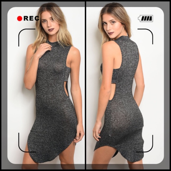 Dresses & Skirts - Marled Bodycon Mini Dress