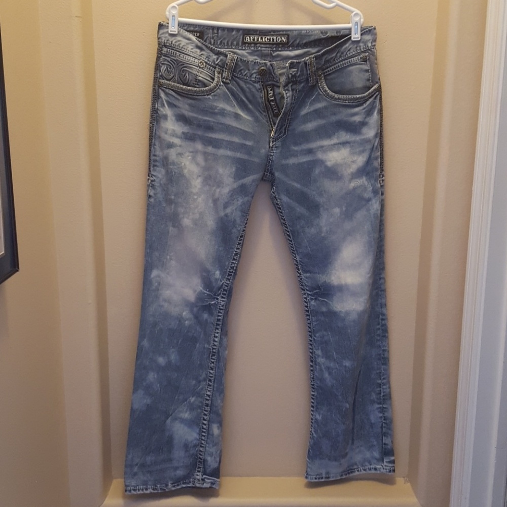 Mens Affliction Jeans