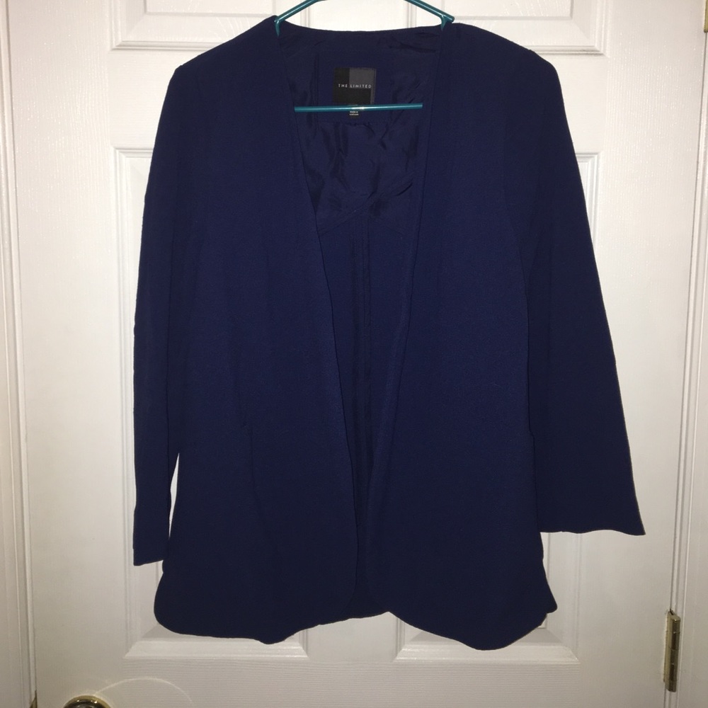 The Limited Deep Blue Blazer
