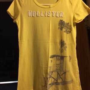 Hollister Yellow Beach T-shirt