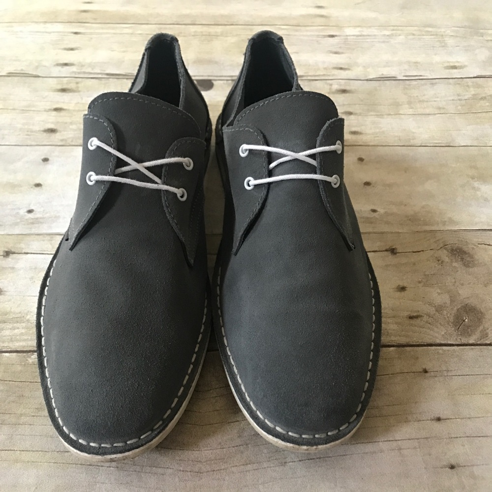 •Gray Suede Ben Sherman Men's Shoes•