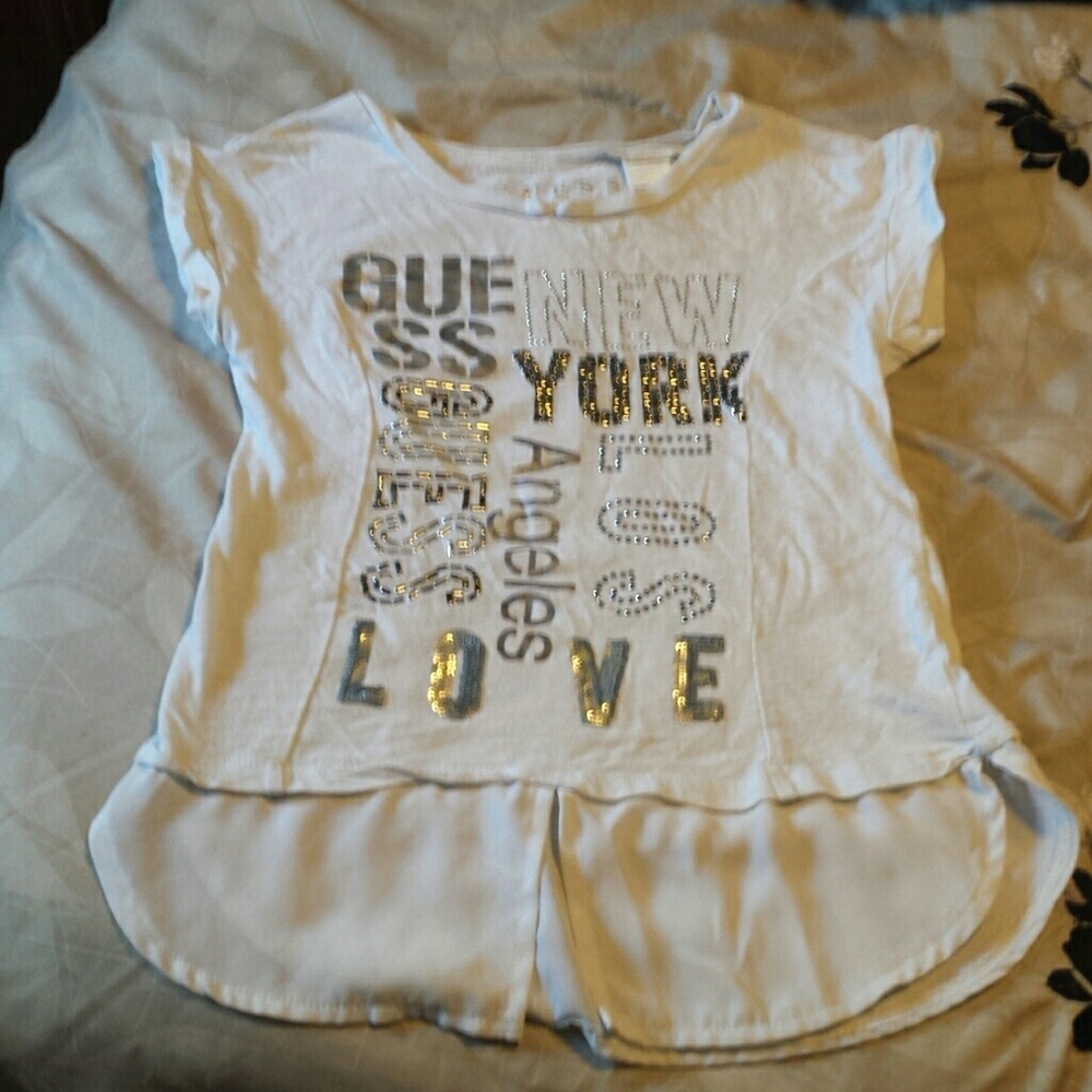 Little girls guess shirt