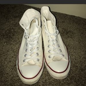 White High Top Converse