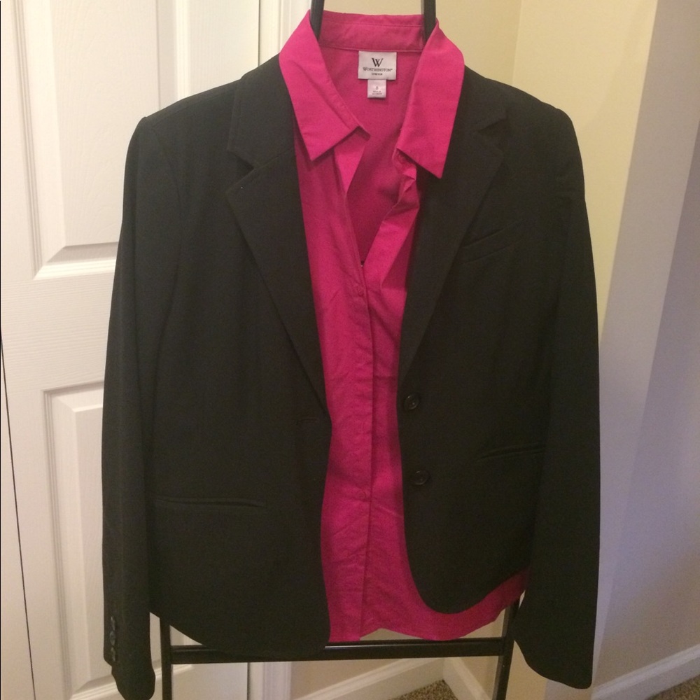 Classic Black Blazer