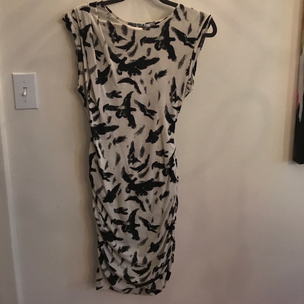 Super Cute form fitted ruched dress