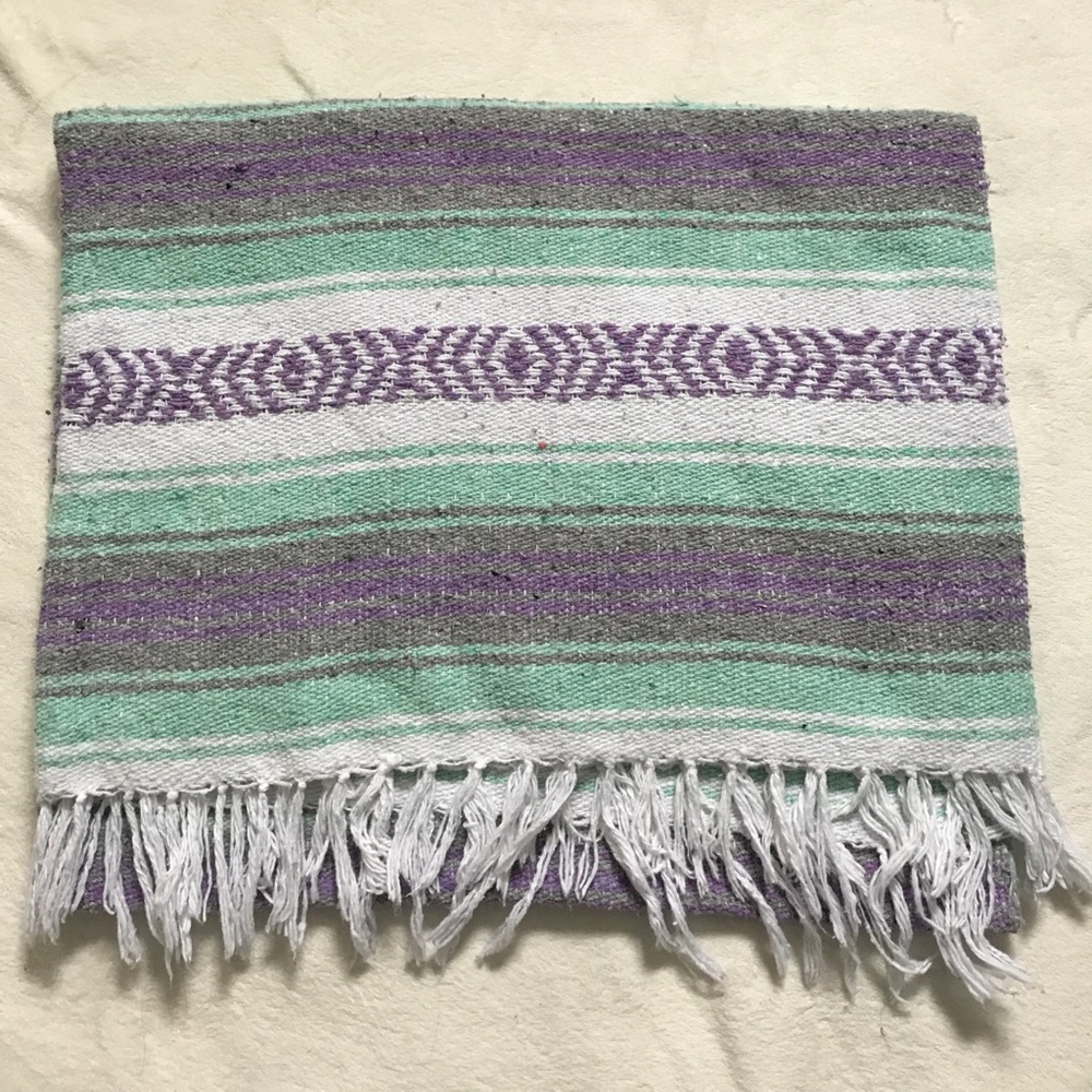 Mexican blanket Yoga blanket - Picture 2 of 2