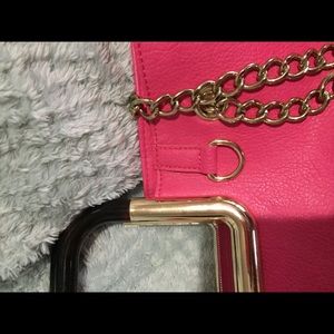 Additional photos for pink satchel