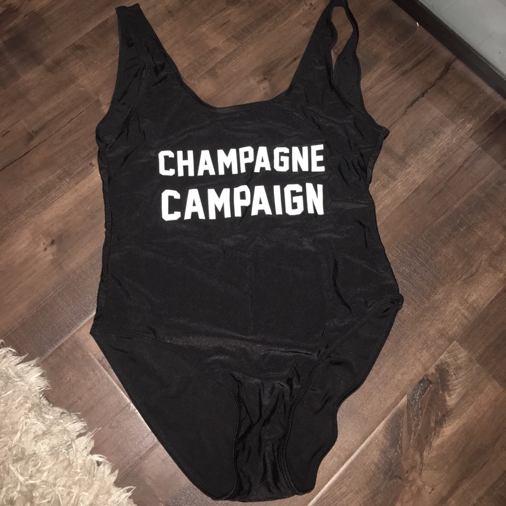 Champagne Campaign Swimsuit
