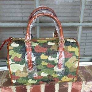 Dooney & Bourke Camouflage Olivia Satchel
