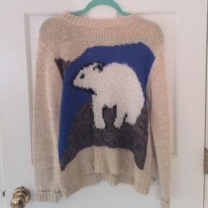 Urban Outfitters polar bear sweater