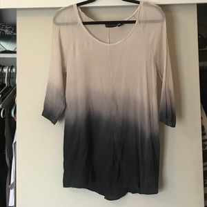 DKNY Sheer Ombré Tunic