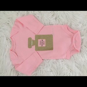 Pink “COCO MADE ME DO IT” onsie