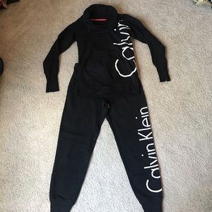 Calvin Klein Black and White outfit