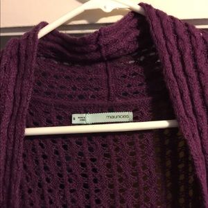 Purple Maurice’s sweater tank top- long.