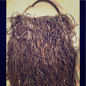 Monserat de Lucca leather fringe bag