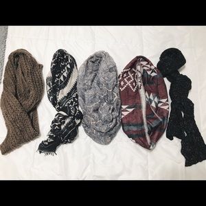 Scarves $5 each