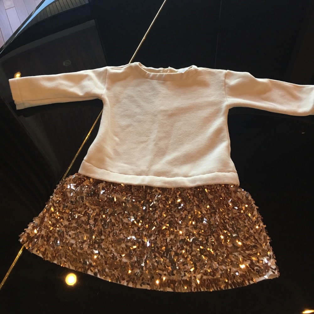 Crew cuts dress