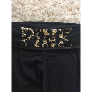 PINK Victoria Secret FOLDOVER WAIST YOGA PANT