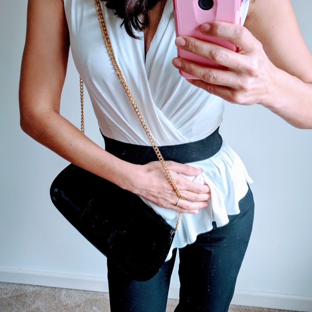 SALE!!Black and white Polo Garage jumpsuit