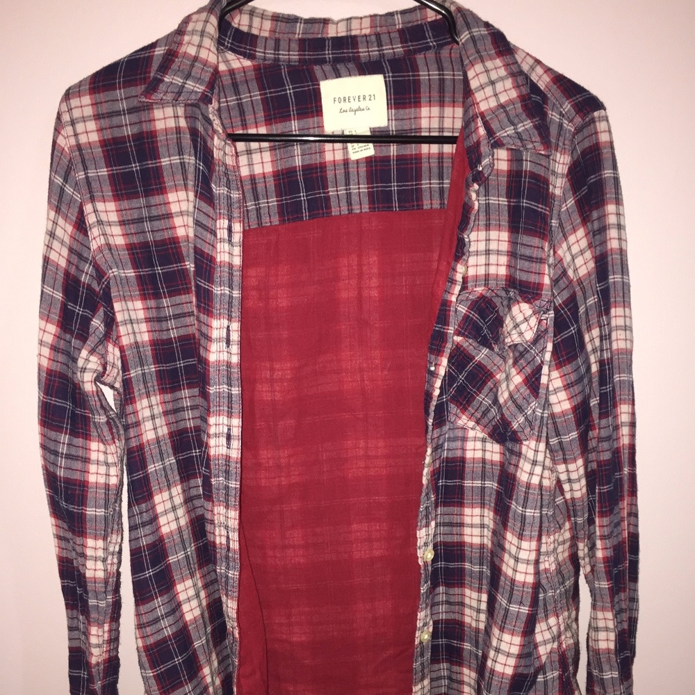 Cozy F21 Plaid Flannel