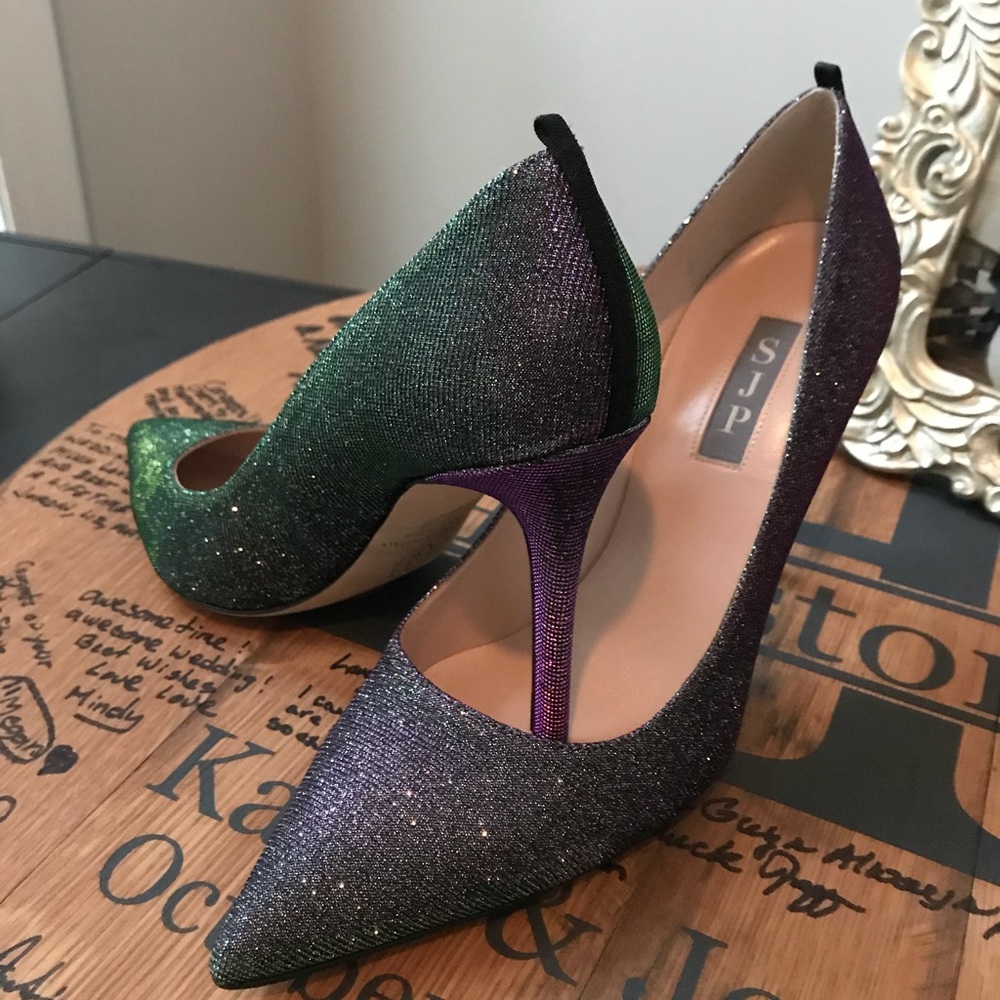 SJP Glow Fawn 38.5 Pump (fits like US 8)