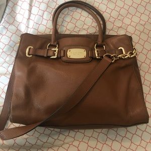 Brown Leather Authentic Michael Kors Bag