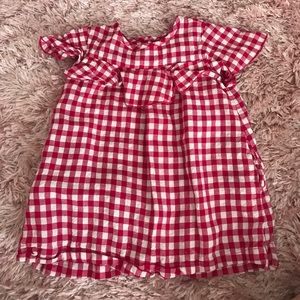 Zara baby gingham dress
