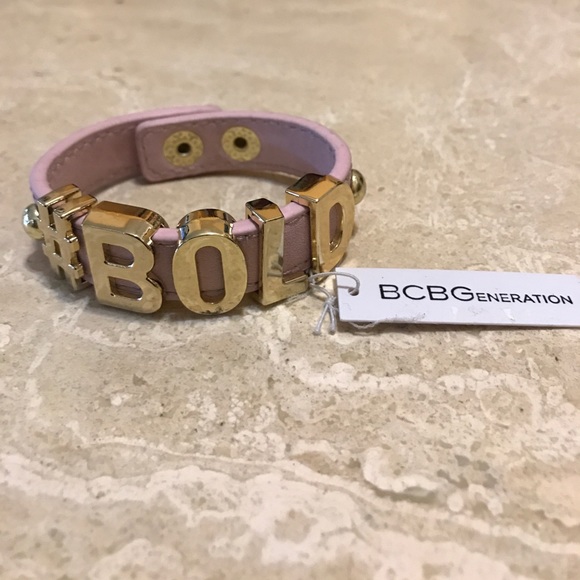 BCGB leather bangle - Picture 1 of 2