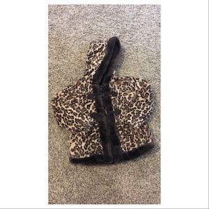 Rothschild faux leaped print coat