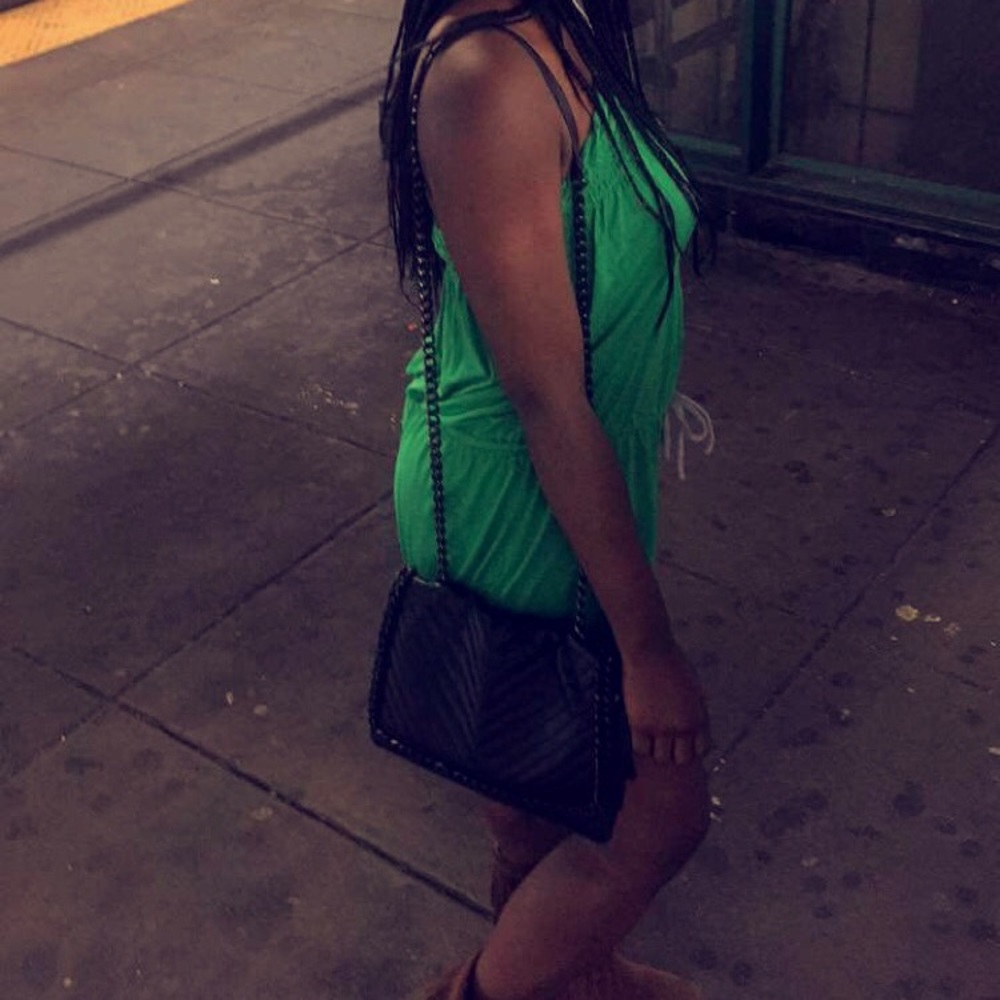 Green one piece romper